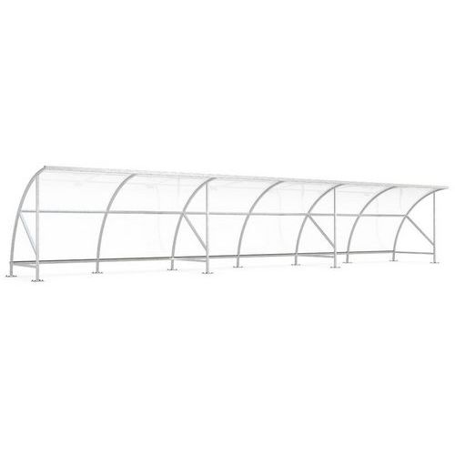 Riparo per biciclette Bamberg B1/12 RAL7016,