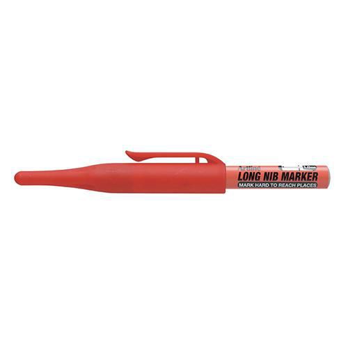 Pennarello a punta lunga Long Nib - Rosso,