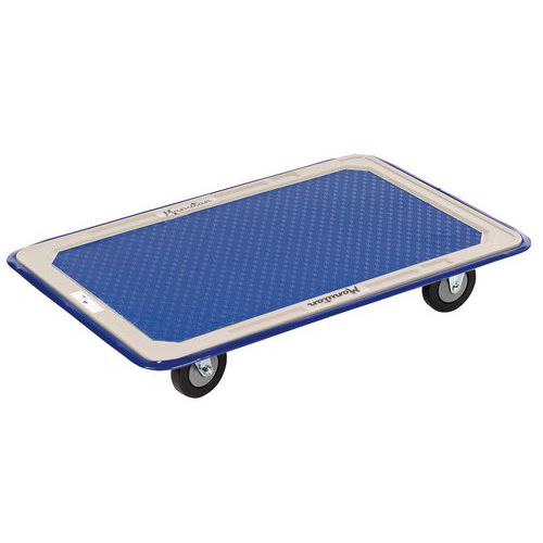 Pianale su rotelle portata 150 kg Manutan,