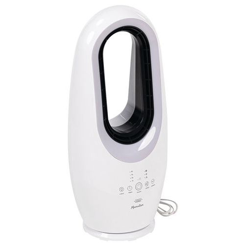 Ventilatore su piede con illuminazione led,