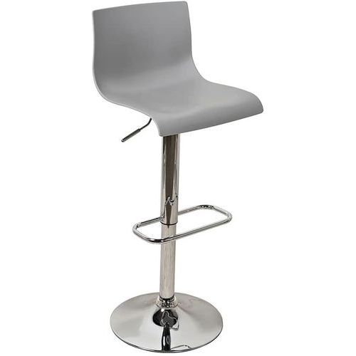 Sgabelli Sacramento gambe alluminio seduta grigia,