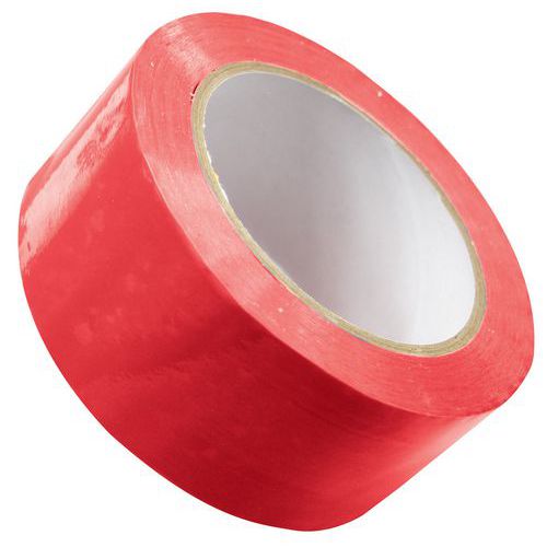 Rotolo adesivo anti-frode pretagliato-Rosso transfert,