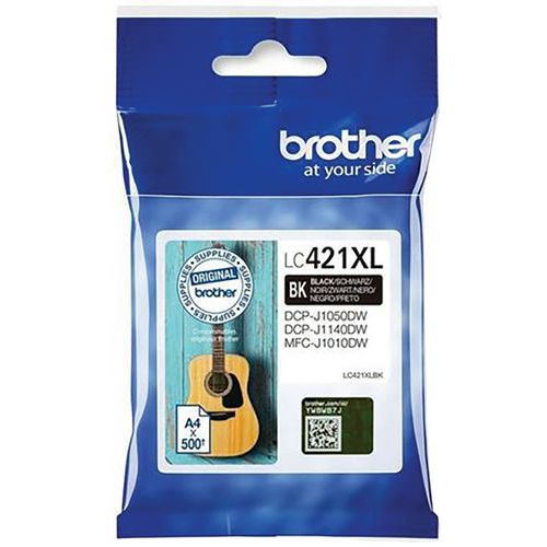 Cartuccia d'inchiostro alta capacità 500 pagine nero-Brother,