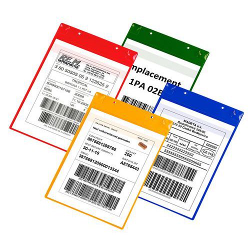 Busta per identificazione logistica-A4 verticale-Colori ass,