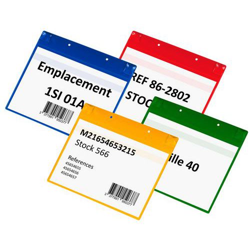 Busta identificazione logistica-A4 orizzontale-Colori ass,