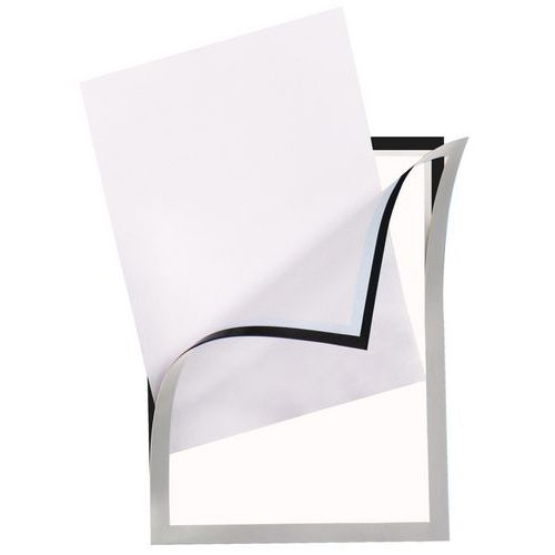 Cornice adesiva per affissione Magneto Pro - A4 - Nero,