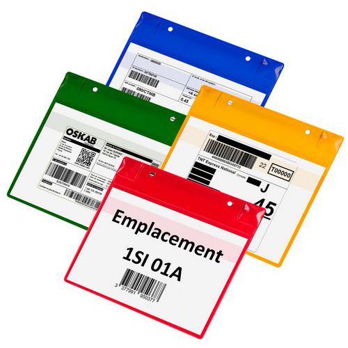 Busta identificazione logistica-A5 orizzontale-Colori ass,