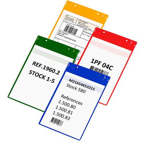 Busta identificazione logistica A4 XL verticale colori ass,