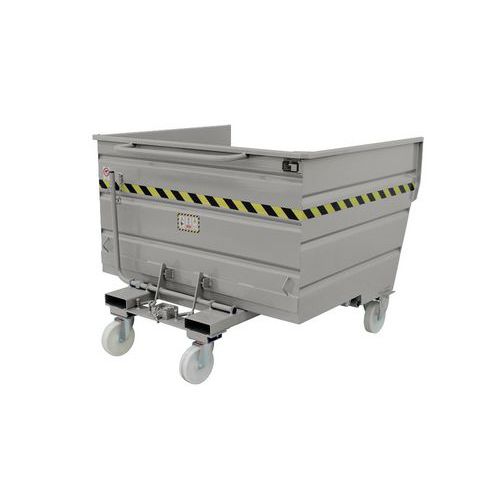 Porta Rottami 1610L Grigio 1550X980 GRIGIO,