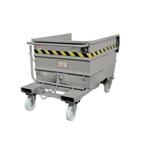 Porta Rottami 755L Grigio 1070X1030 GRIGIO,