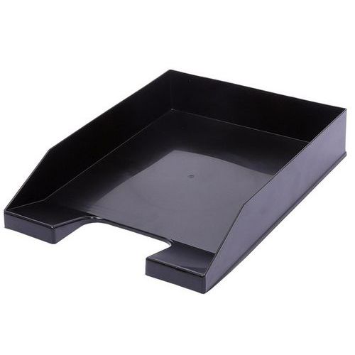 Vaschetta per corrispondenza A4 Eco desk-Nero-Sign,