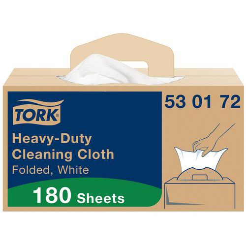 Panno detergente ultraresistente piegato - W7 - Tork,