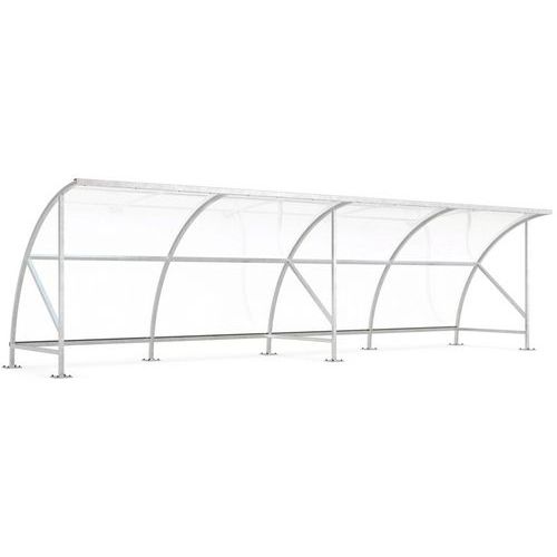 Riparo per biciclette Bamberg B1/08 acciaio galvanizzato,