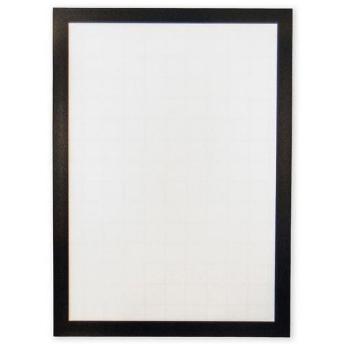 Cornice adesiva per affissione Magneto Pro - A4 - Grigio,