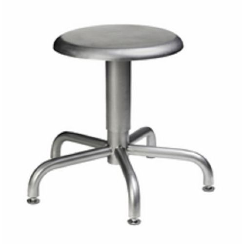 Sgabello regolabile in inox AISI 304,