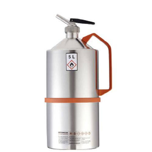 Contenitore inox AISI316 per liquidi infiammabili 5L,