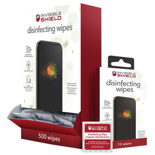 Salviettine disinfettanti InvisibleShield x500,