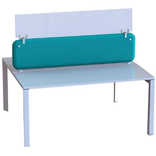 Rialzo per pannello divisorio per scrivania 80 cm,