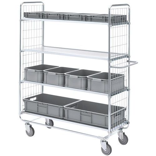 Carrello a 4 ripiani - Portata 200 kg,