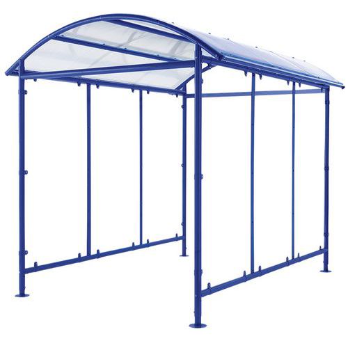 Parcheggio a spiovente per veicoli a due ruote - Blu-Mottez,