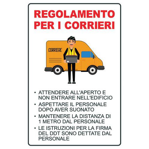 CART.ALL.MM 200X300 REGOLAMENTO PER I CORRIERI,