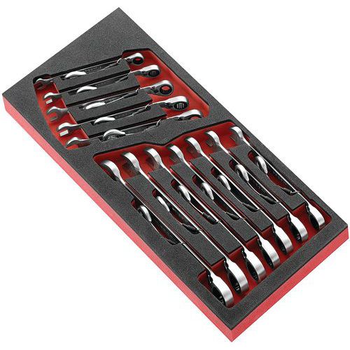 Modulo in espanso a 12 tasti adatto a vari armadi a rotelle,