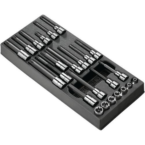 Il modulo speciale testata cilindri è adatto per i carrelli porta attrezzi FACOM,