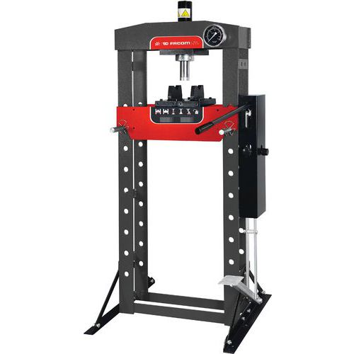 Pressa con piastre ad albero,