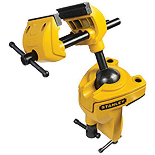 Morse da banco in gomma su base rotante in ghisa,