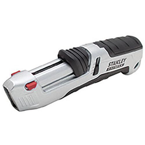 Coltello di sicurezza in metallo con lama auto-retrattile,