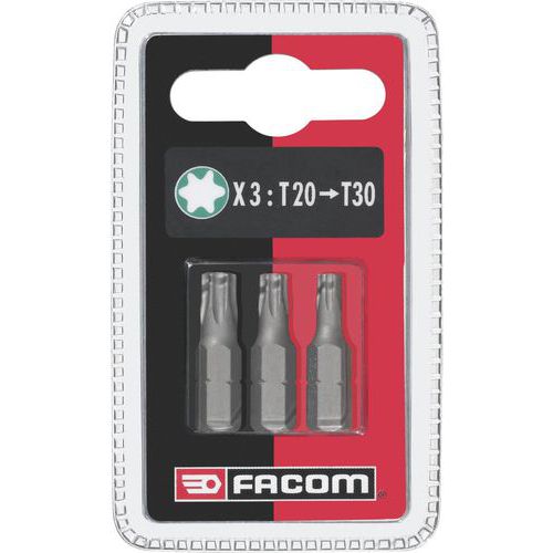 Set di punte assortite con impronta torx,