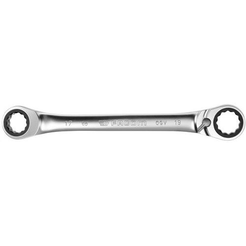 Chiavi a cricchetto compatte e reversibili,