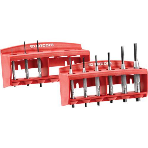 Set di cacciaspine con presentazione su supporto,