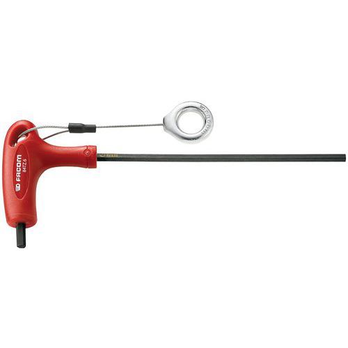 Chiavi a T esagonali in acciaio siliconato,