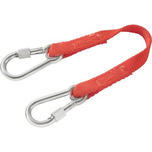 Cordino con doppio moschettone,