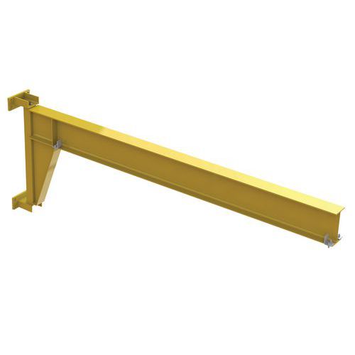 Gru a parete F=250 kg, lungh. braccio 4 m + paranco elettrico 62/05 r,