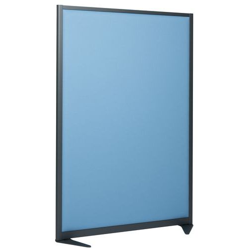 Parete di separazione acustica Ligne M 2000x1000 mm blu,