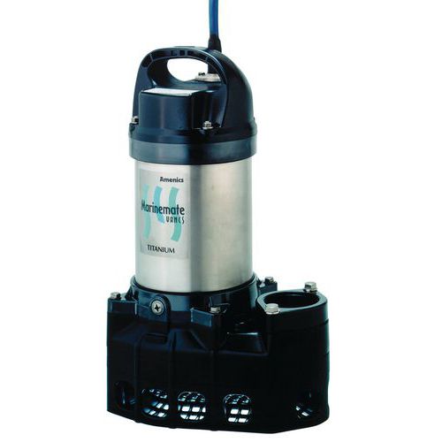 Pompa di drenaggio titanio per acqua di mare + sonda,