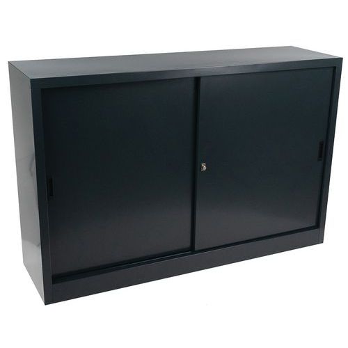 armadio porta scorrevole largh. 160 x alt. 105 antracite,