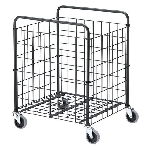 Carrello a griglia pieghevole 600x550 mm - 100 kg,