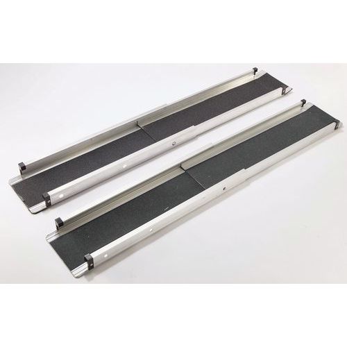 Rampa in alluminio telescopica universale - 500 kg maxi,