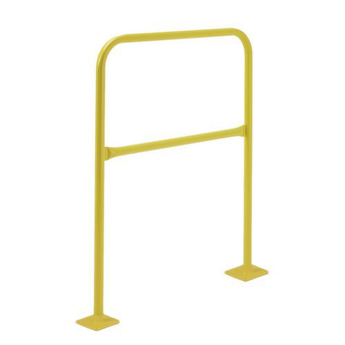 Barriera di protezione su piastra gialla - 1m / 40 mm,