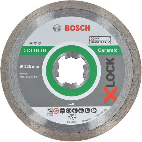 Dischi X-LOCK Diamant Std Ceramic 115 mm,