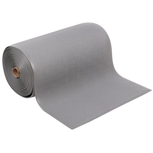 Tappeto antifatica grigio in rotolo-L 91cm-Manutan Expert,