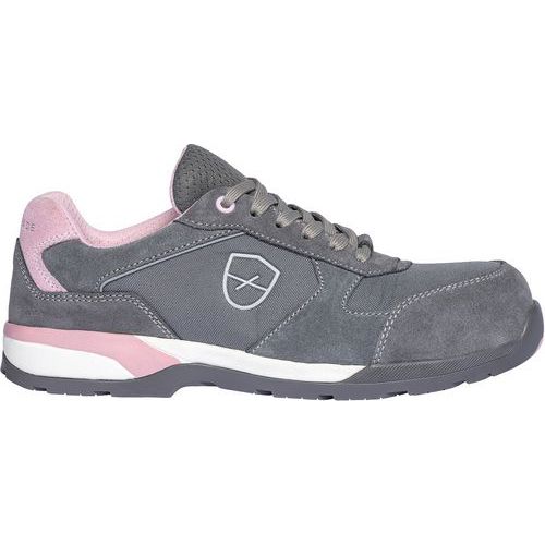 Calzature di sicurezza Ravira S1P HRO SRC grigio/rosa - 41,
