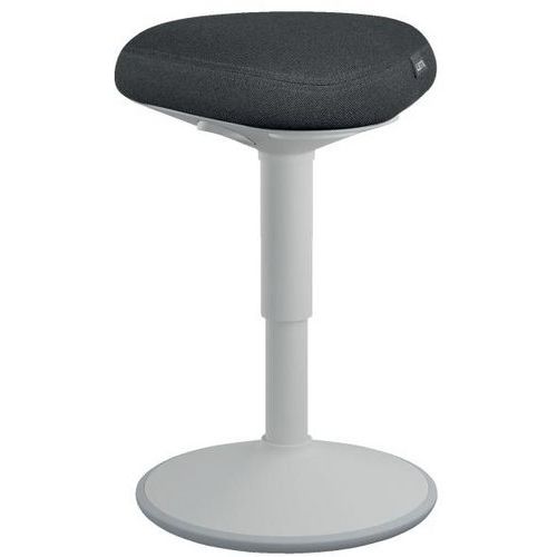 Sgabello Sit Stand attivo con comoda seduta grigio ,