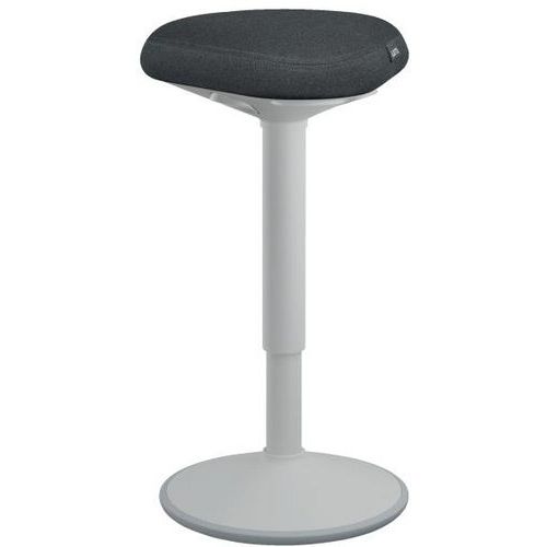 Sgabello Sit Stand regolabile 57-82cm-Grigio chiaro-Leitz,