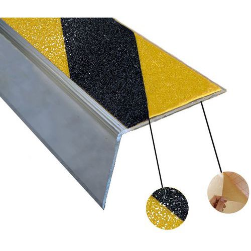 Profilo gradino grande ades int60mmx46mm antisc 50mml.3000mm,