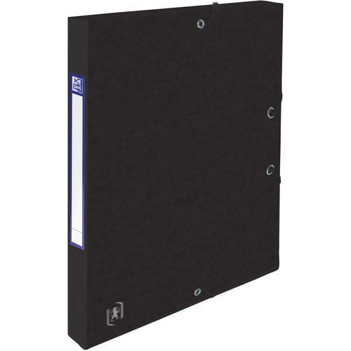 Scatola archiviazione TopFile 24x32 4/10e dorso 25mm nera,