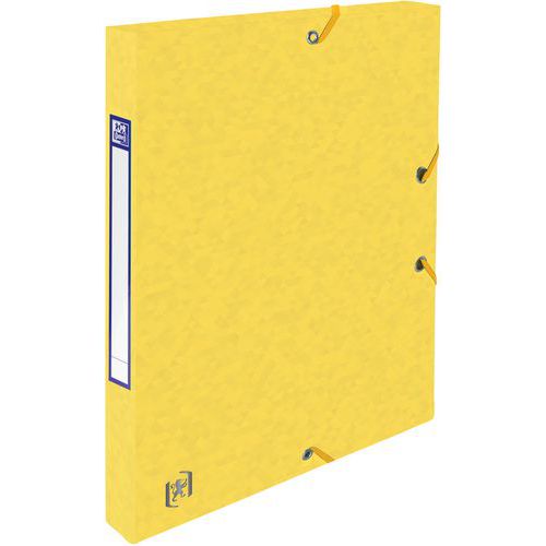 Scatola archiviazione TopFile 24x32 4/10e dorso 25mm gialla,